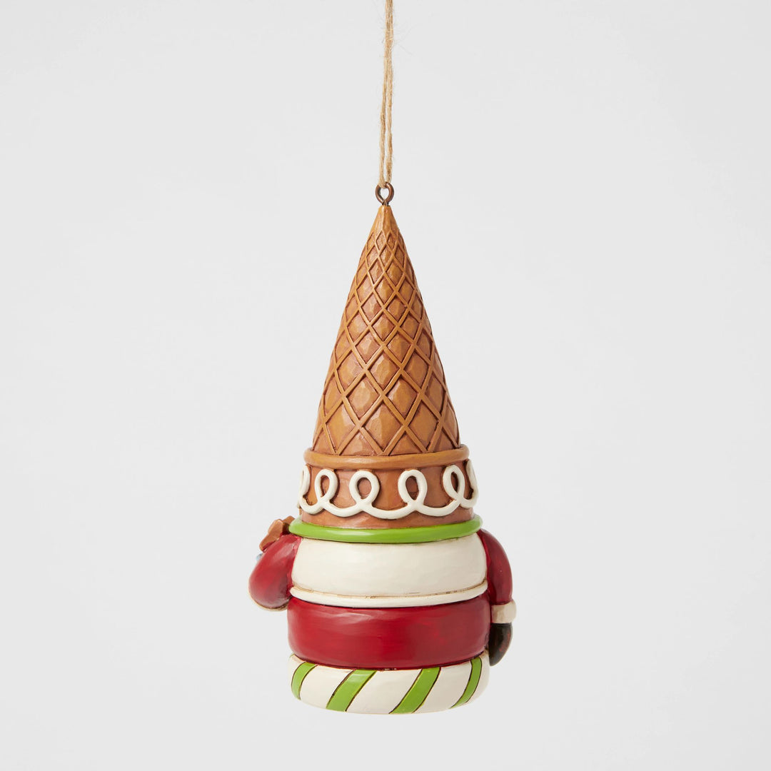 Gingerbread Gnome Hanging Ornament - Heartwood Creek by Jim Shore