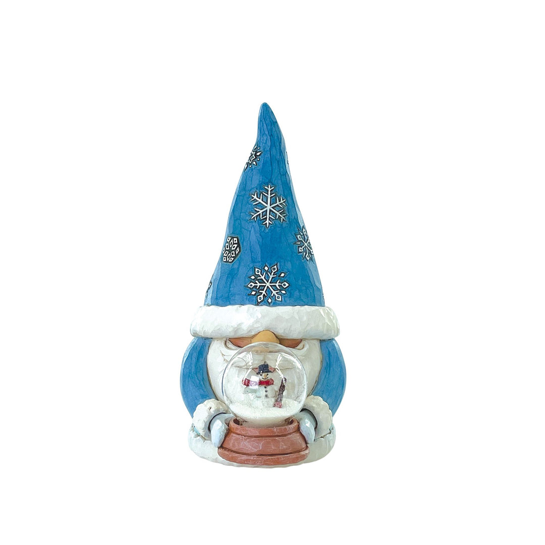 Holiday Gnome with Mini Globe - Heartwood Creek by Jim Shore