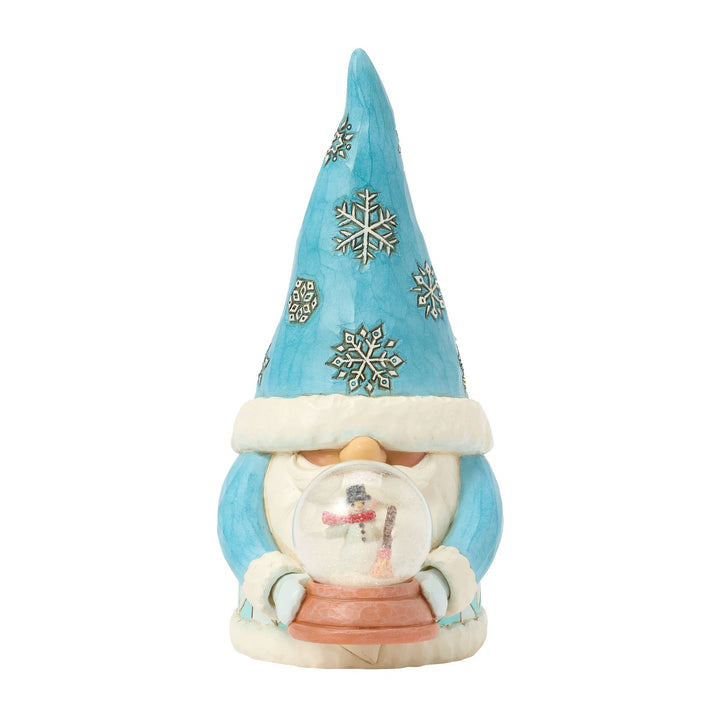 Holiday Gnome with Mini Globe - Heartwood Creek by Jim Shore