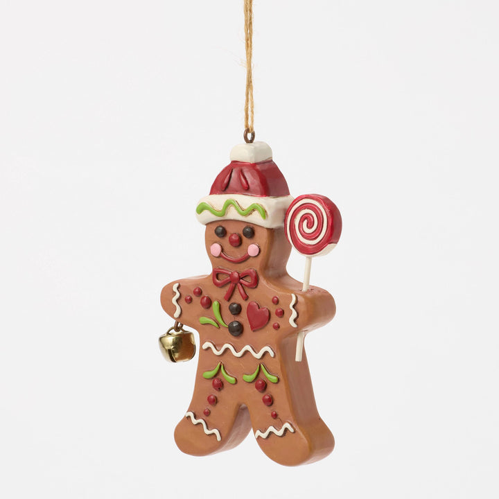 The Legend of the Gingerbread Man Hanging Ornament - Heartwood Creek by Jim Shore