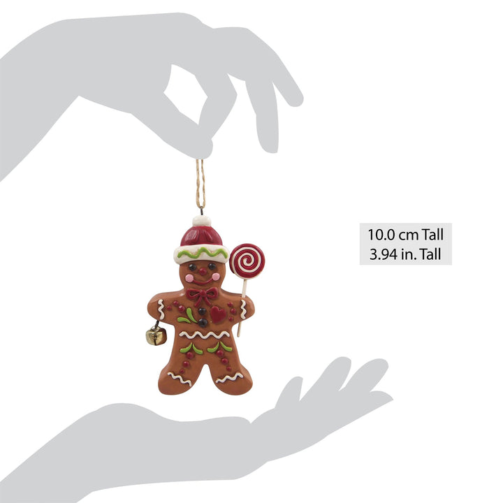 The Legend of the Gingerbread Man Hanging Ornament - Heartwood Creek by Jim Shore