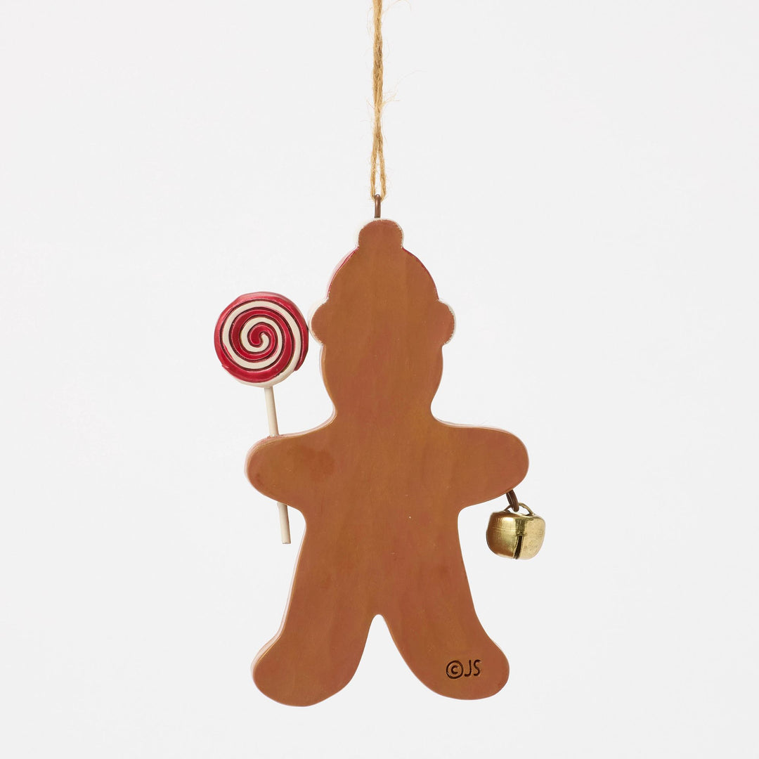 The Legend of the Gingerbread Man Hanging Ornament - Heartwood Creek by Jim Shore