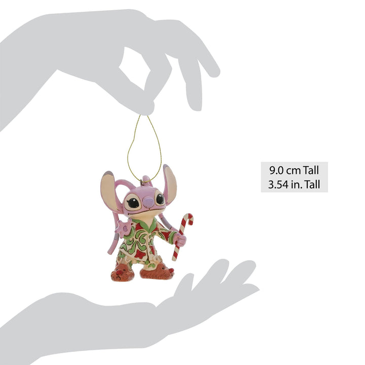 Angel in Christmas PJs Hanging Ornament