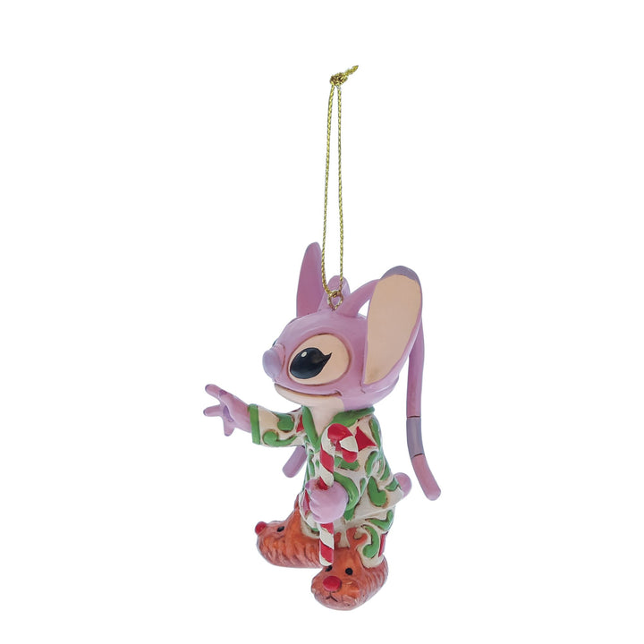 Angel in Christmas PJs Hanging Ornament