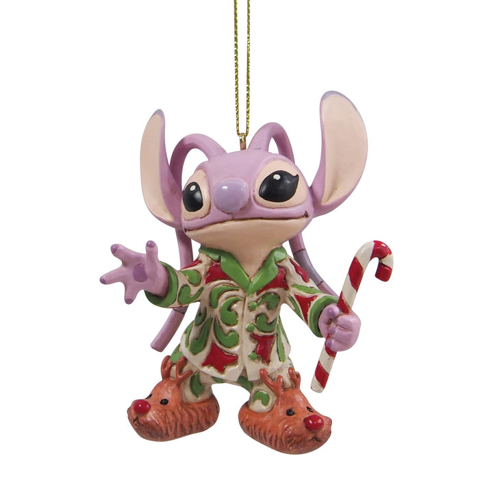 Angel in Christmas PJs Hanging Ornament