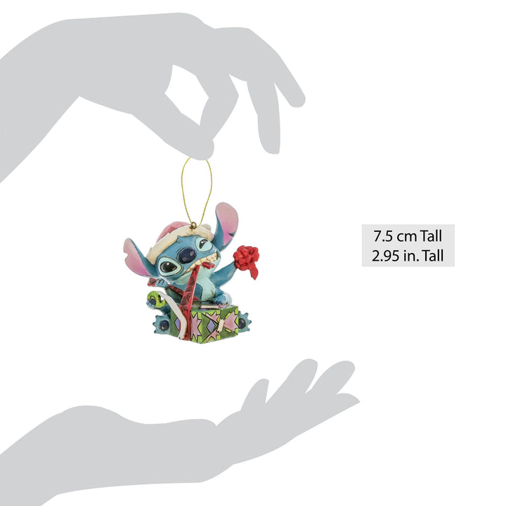 Stitch Unwrapping Christmas Gift Hanging Ornament