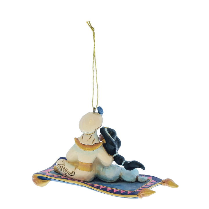 Aladdin and Jasmine Hanging Ornament