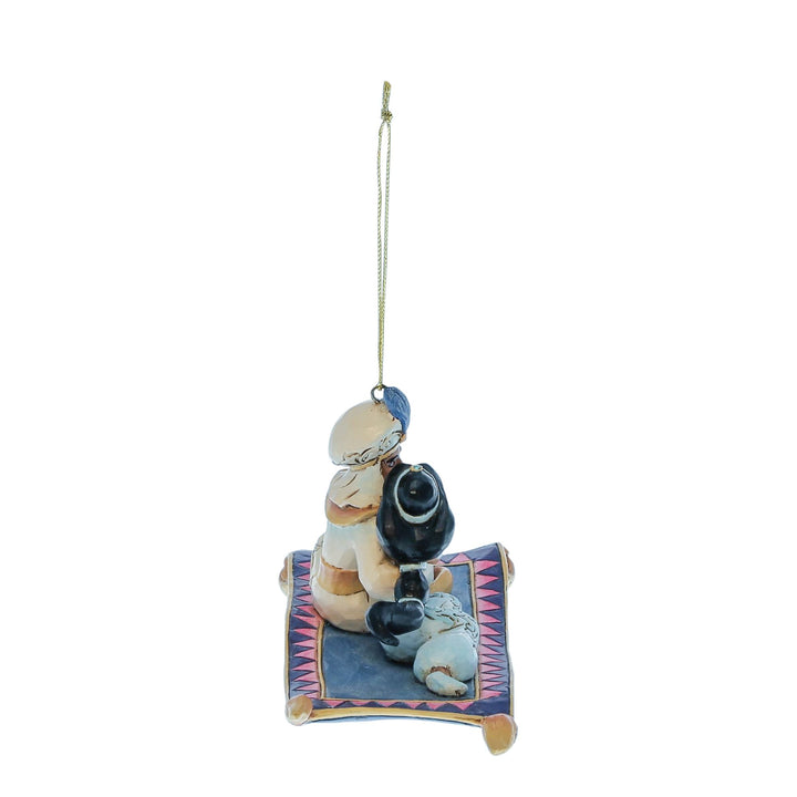 Aladdin and Jasmine Hanging Ornament
