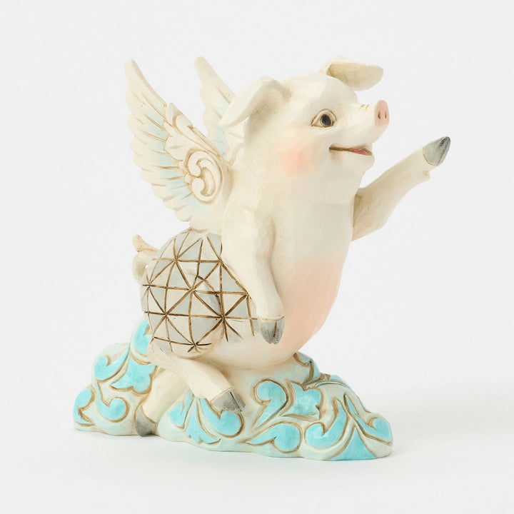 Flying Pig Mini Figurine