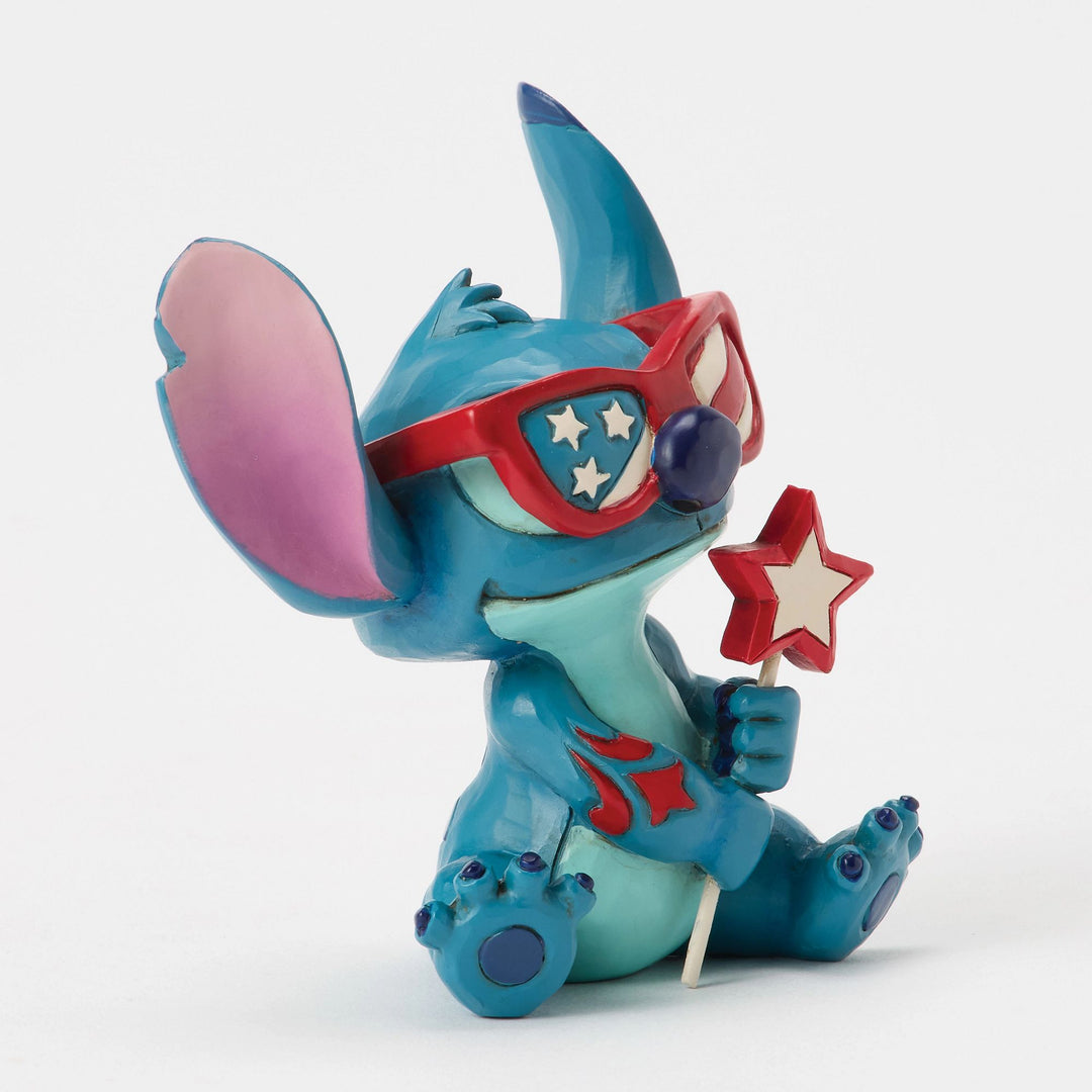 Patriotic Stitch Figurine