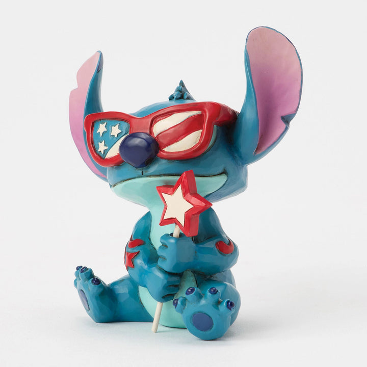 Patriotic Stitch Figurine