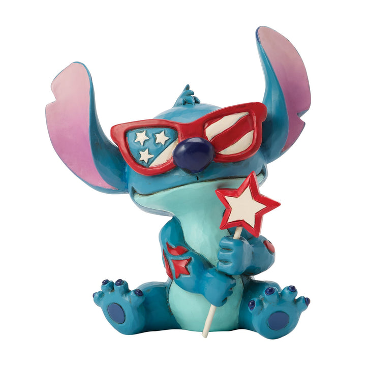 Patriotic Stitch Figurine