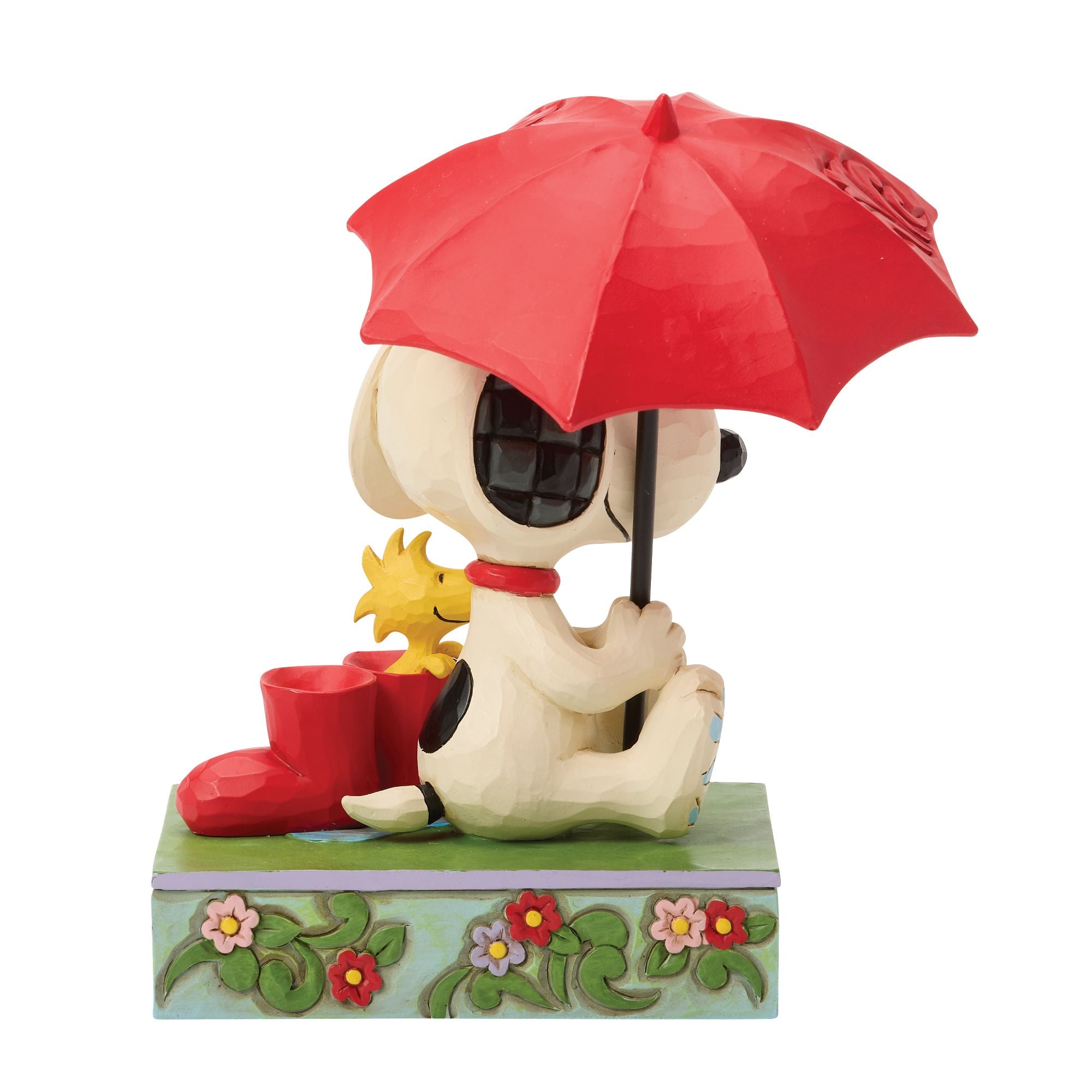 Snoopy and Woodstock under an Umbrella – Jim Shore Designs UK