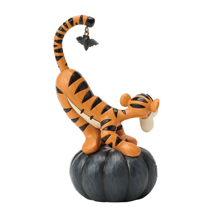 Bat-tastic Fun (Tigger on Jack-O-Lantern Figurine)