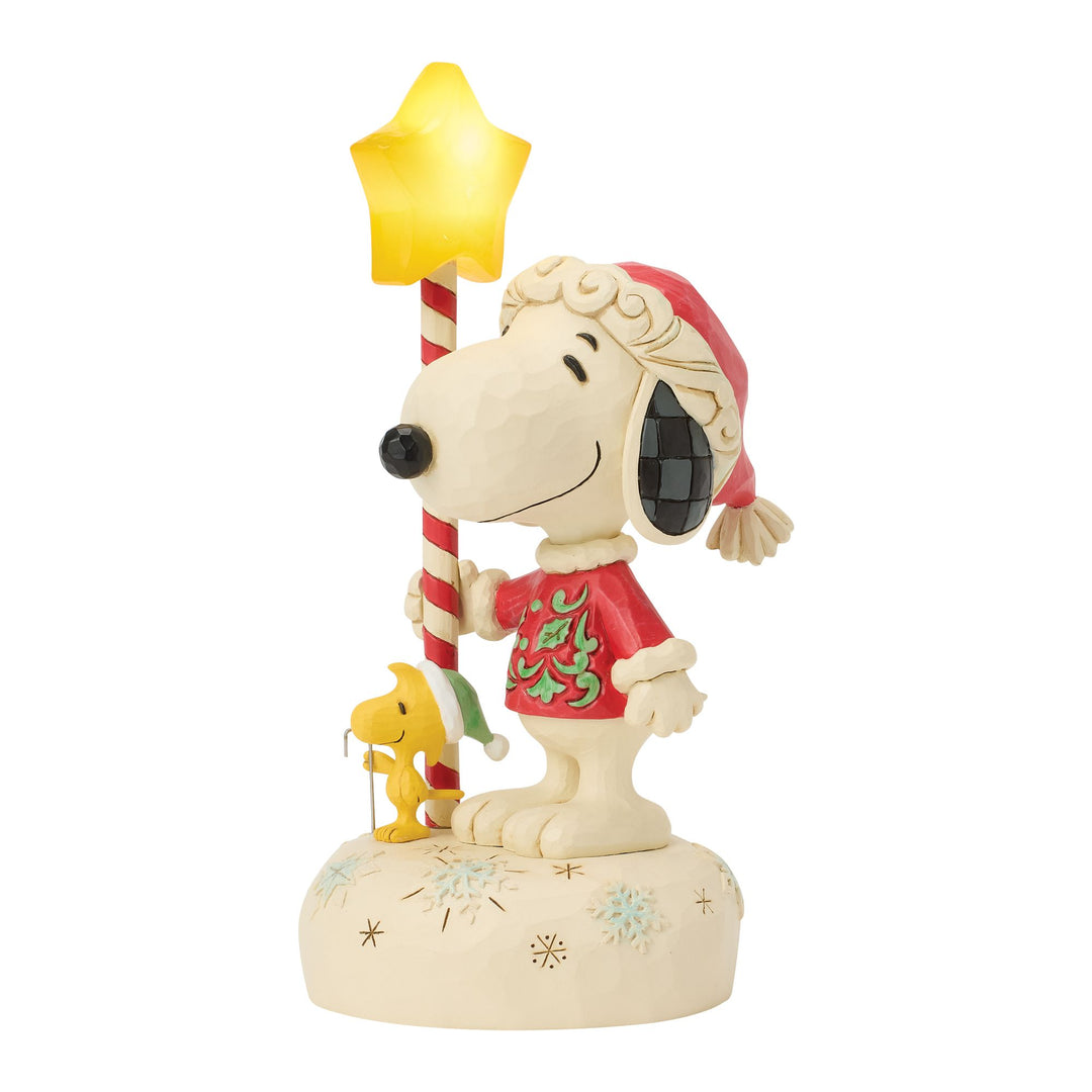 Star Light; Star Bright (Snoopy with Light Up Star Staff Figurine)