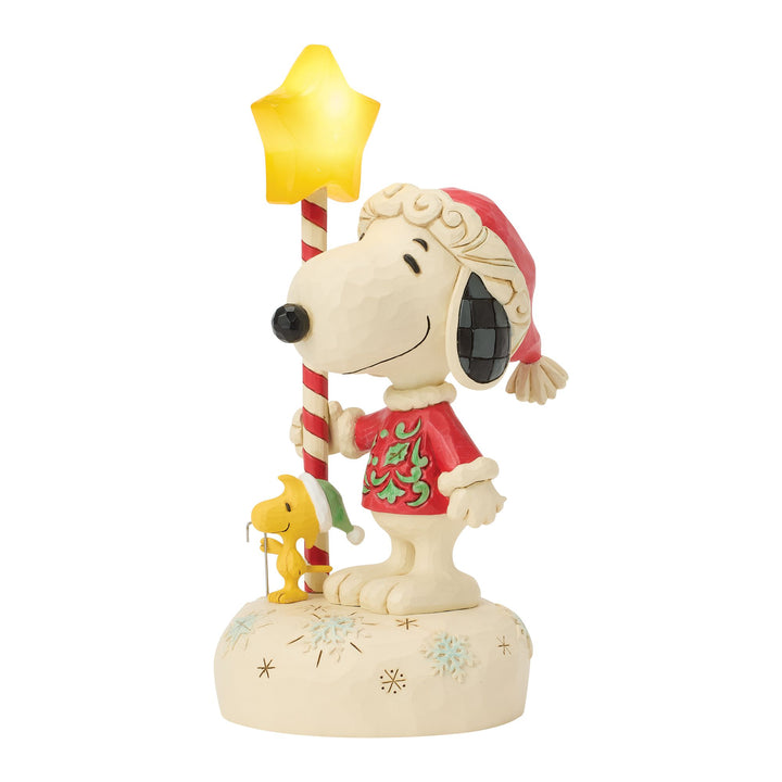 Star Light; Star Bright (Snoopy with Light Up Star Staff Figurine)