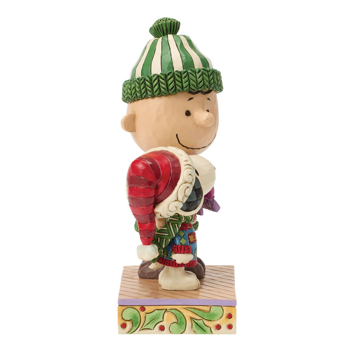 Cosy Christmas Pals (Snoopy and Charlie Christmas Jumpers Figurine)