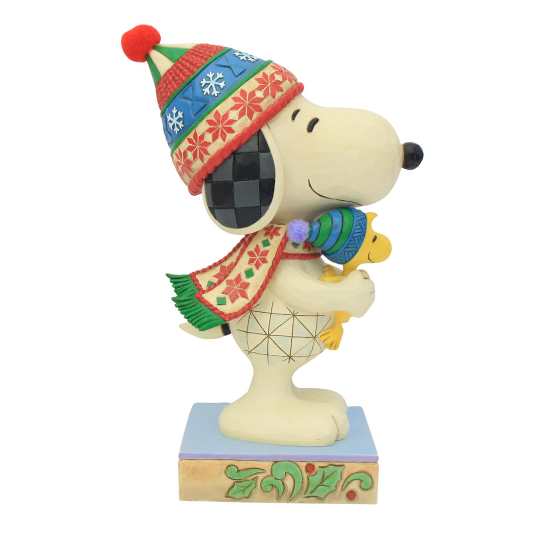 A Warm Embrace (Snoopy Hugging Woodstock Figurine)