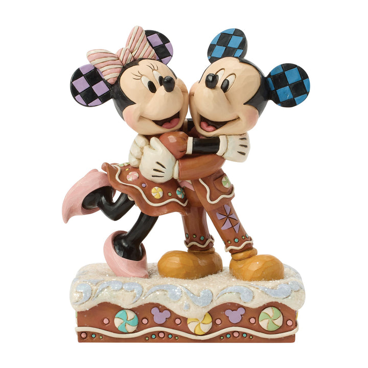 Sugarcoated Sweethearts (Mickey and Minnie Gingerbread  Figurine)