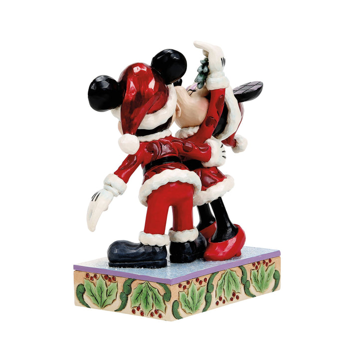 Mistletoe Moments (Mickey and Minnie Mistletoe Figurine)