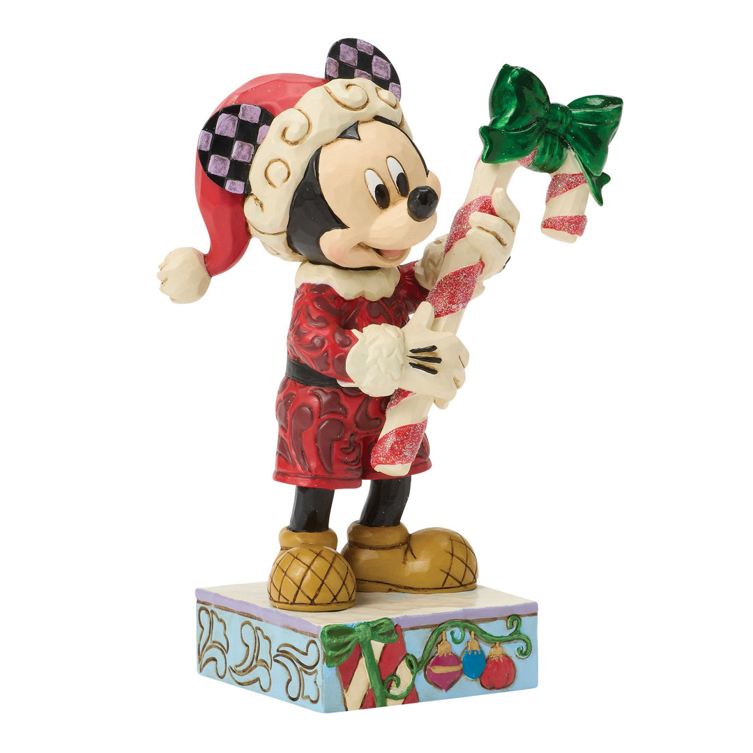 Peppermint Magic (Mickey with Candy Cane Figurine)