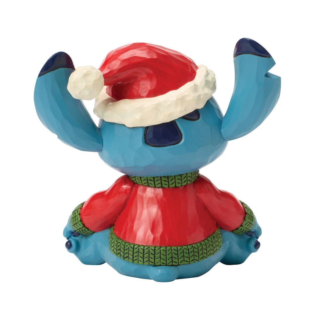 Feeling Jolly and a Little Naughty (Stitch Sweater LED Figurine)