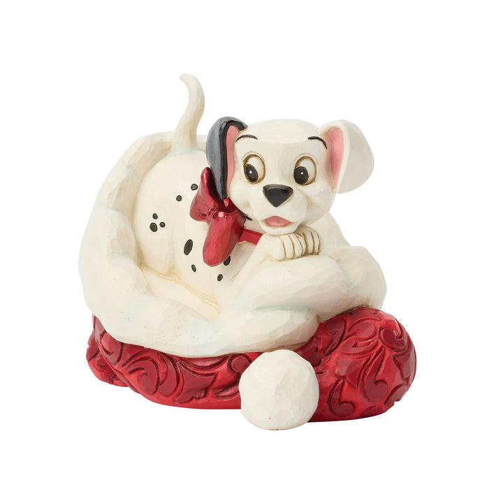 101 Dalmation Santa Hat Figurine