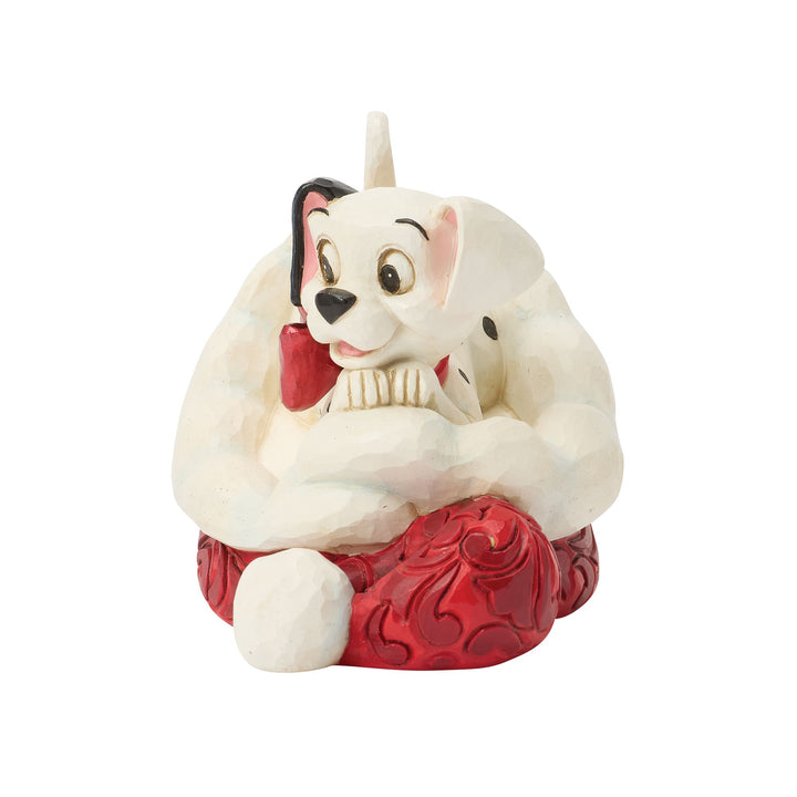 101 Dalmation Santa Hat Figurine