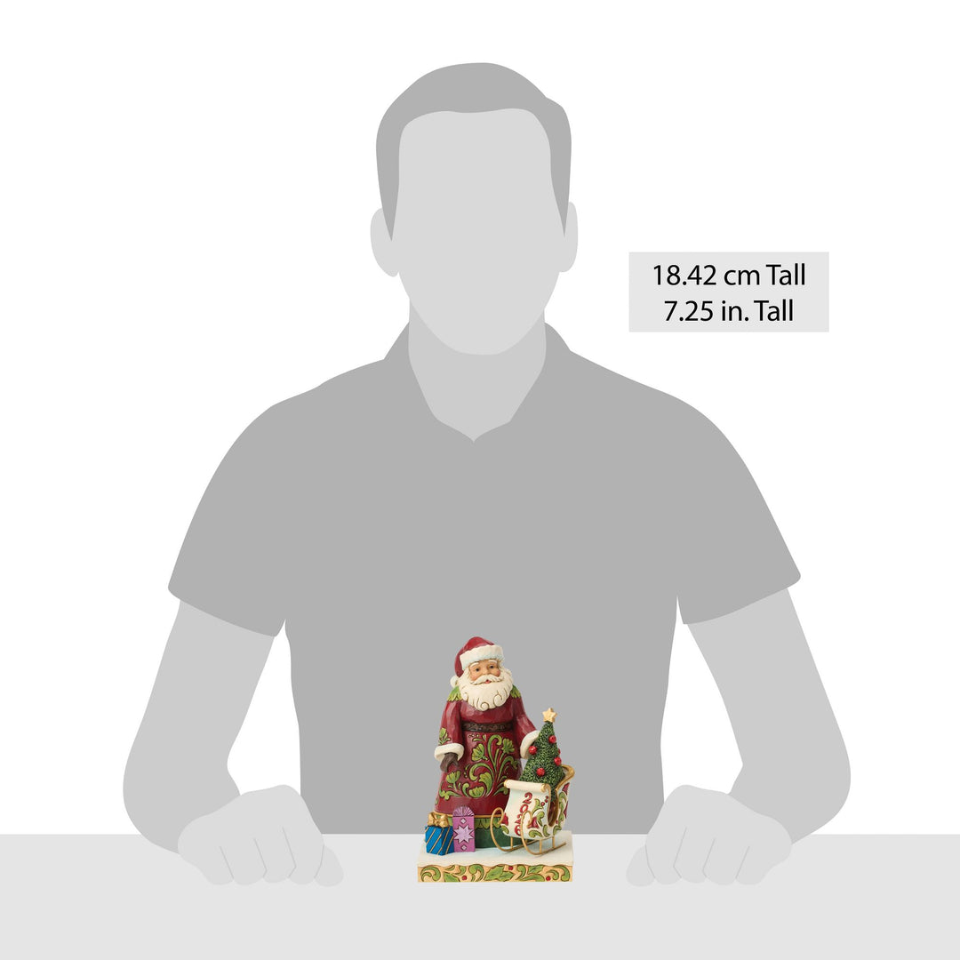 Jolly deliveries (2026 Dated Santa Figurine)