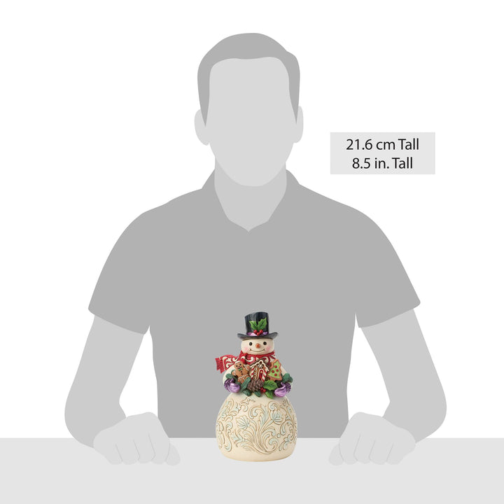 Sweet Bites (Snowman with Gingerbread Cookies)