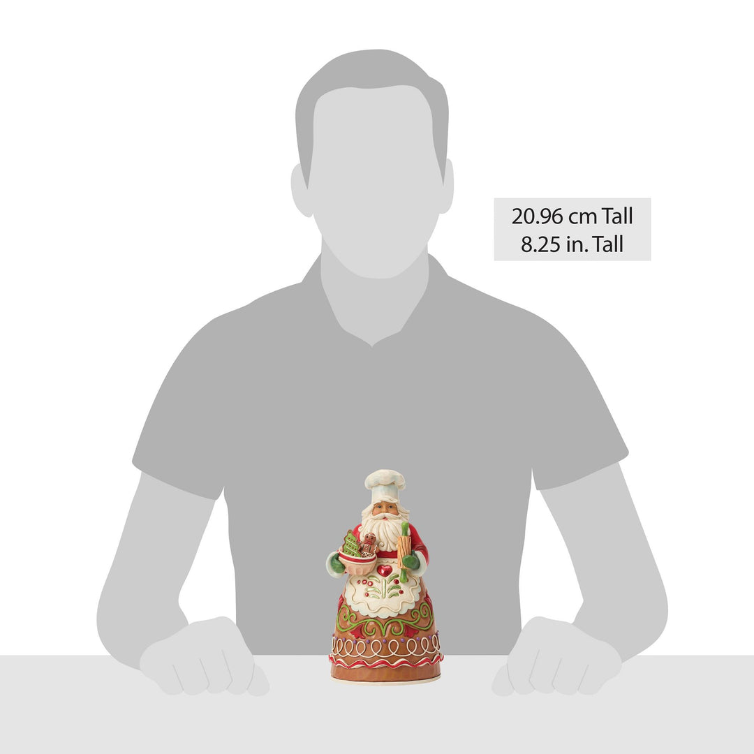 Baking Holiday Magic (Gingerbread Pastry Chef Santa)
