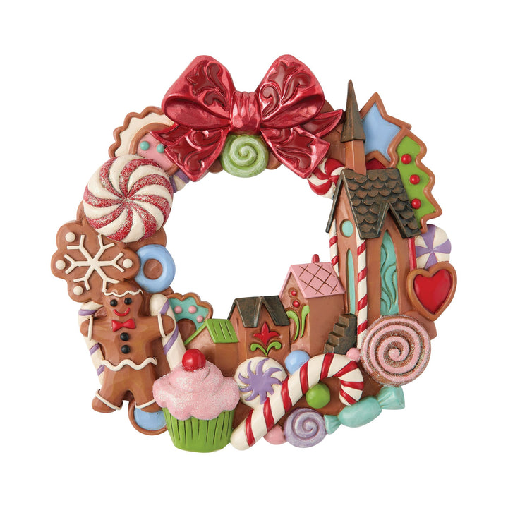 Circled in Sweets (Gingerbread Wall Hanging Wreath)