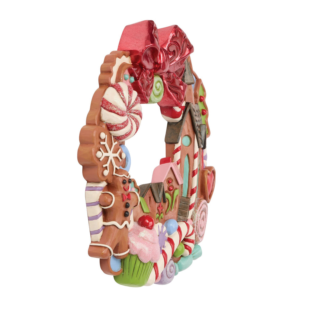 Circled in Sweets (Gingerbread Wall Hanging Wreath)