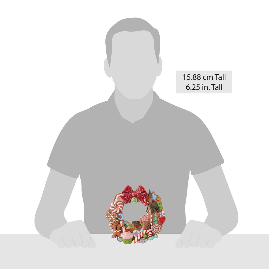 Circled in Sweets (Gingerbread Wall Hanging Wreath)