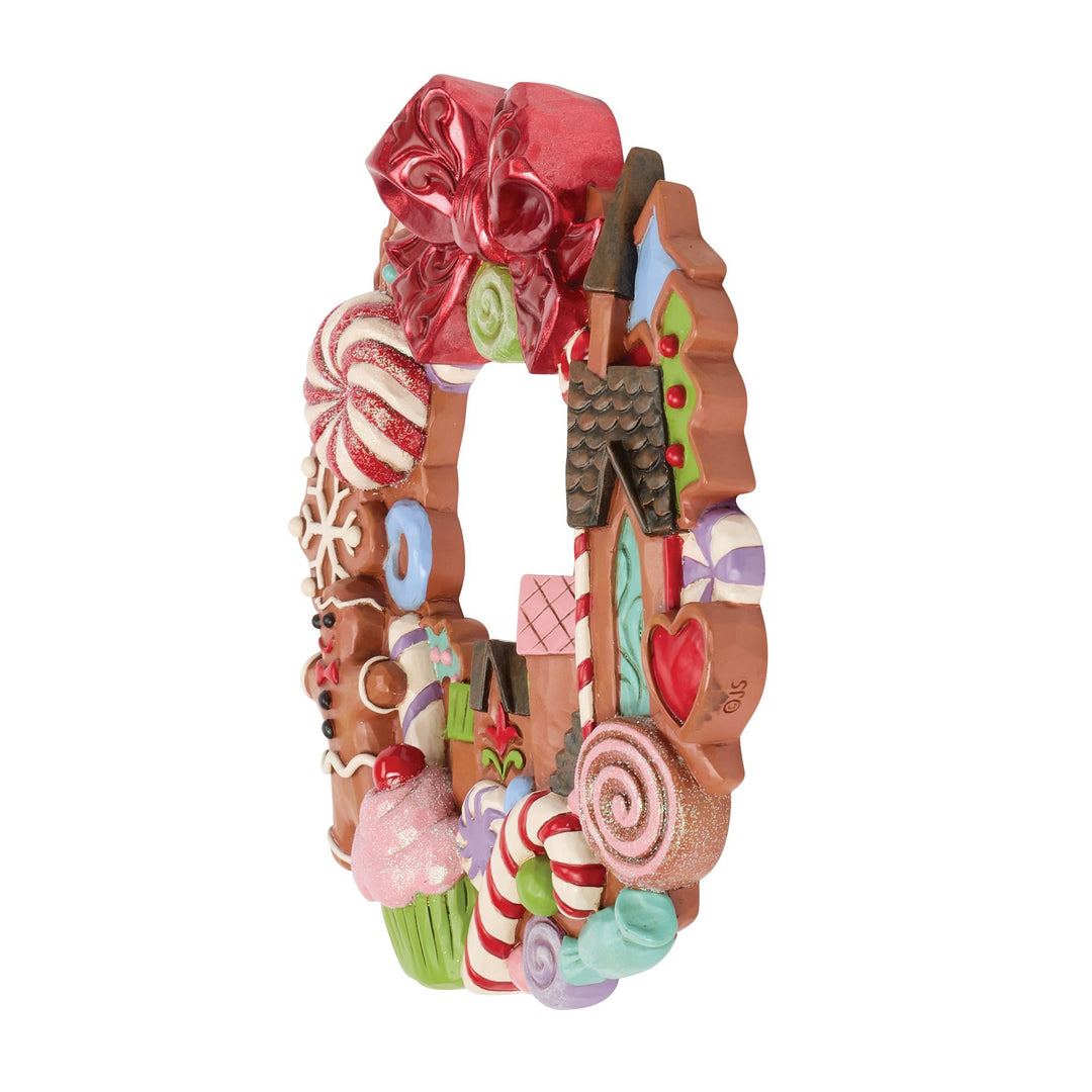 Circled in Sweets (Gingerbread Wall Hanging Wreath)
