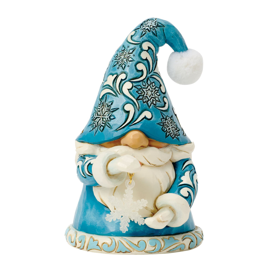 Snow Beautiful (Gnome with Snowflake Figurine)