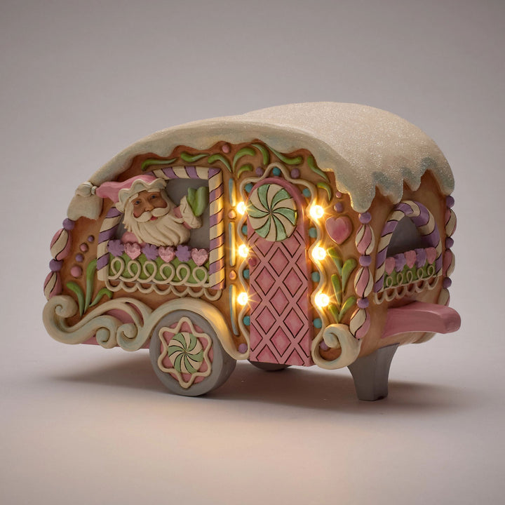 Camper Figurine LED - "Sweetest Traveller"