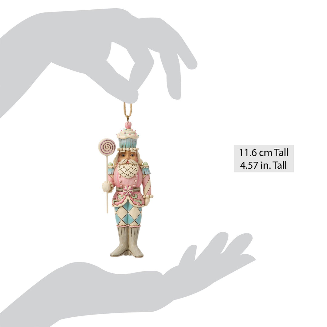 Sweets Toy Soldier with Lollipop Hanging Ornament