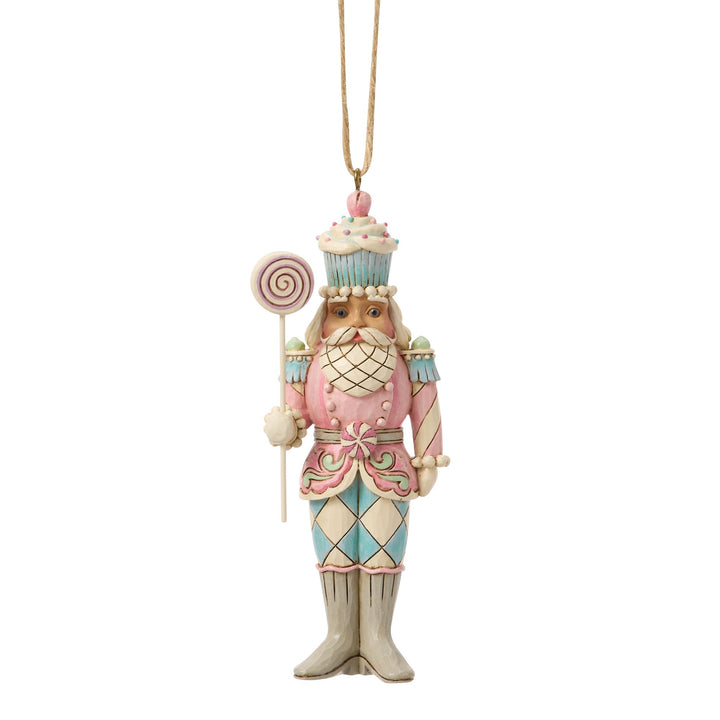 Sweets Toy Soldier with Lollipop Hanging Ornament