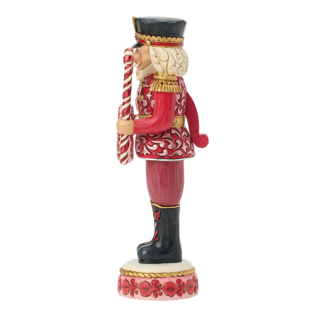 Red & Pink Toy Soldier Nutcracker