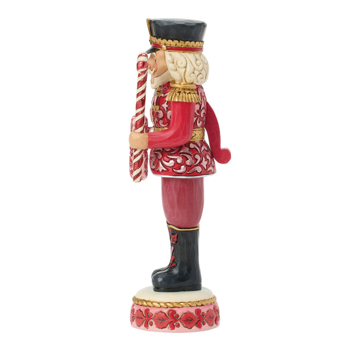 Red & Pink Toy Soldier Nutcracker