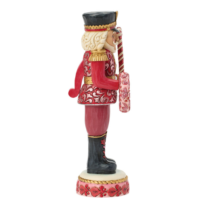Red & Pink Toy Soldier Nutcracker