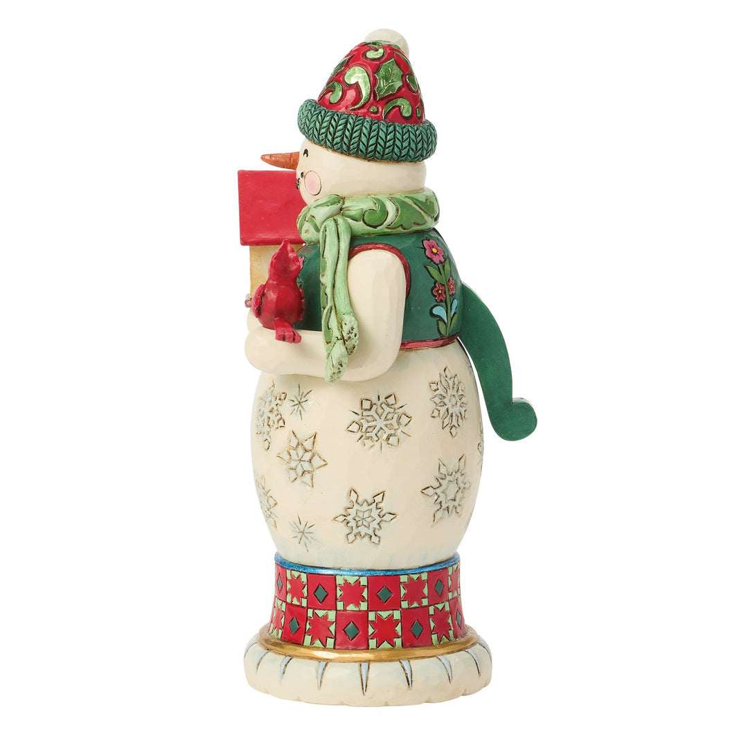 Traditional Snowman Nutcracker