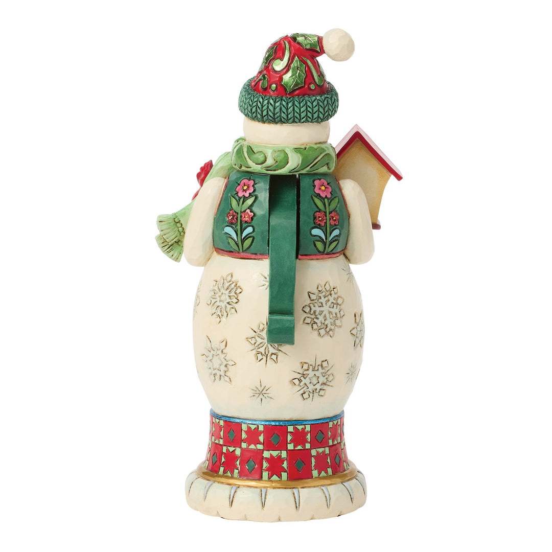 Traditional Snowman Nutcracker