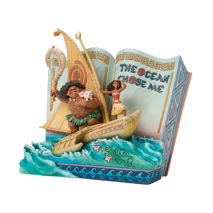 The Ocean Chose Me (Moana Storybook Figurine)