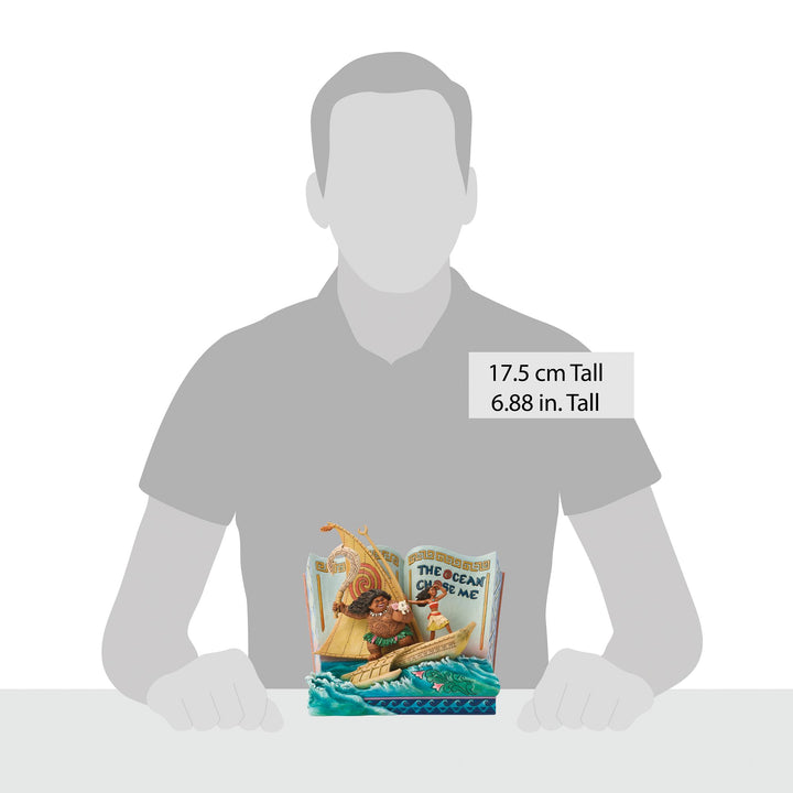 The Ocean Chose Me (Moana Storybook Figurine)