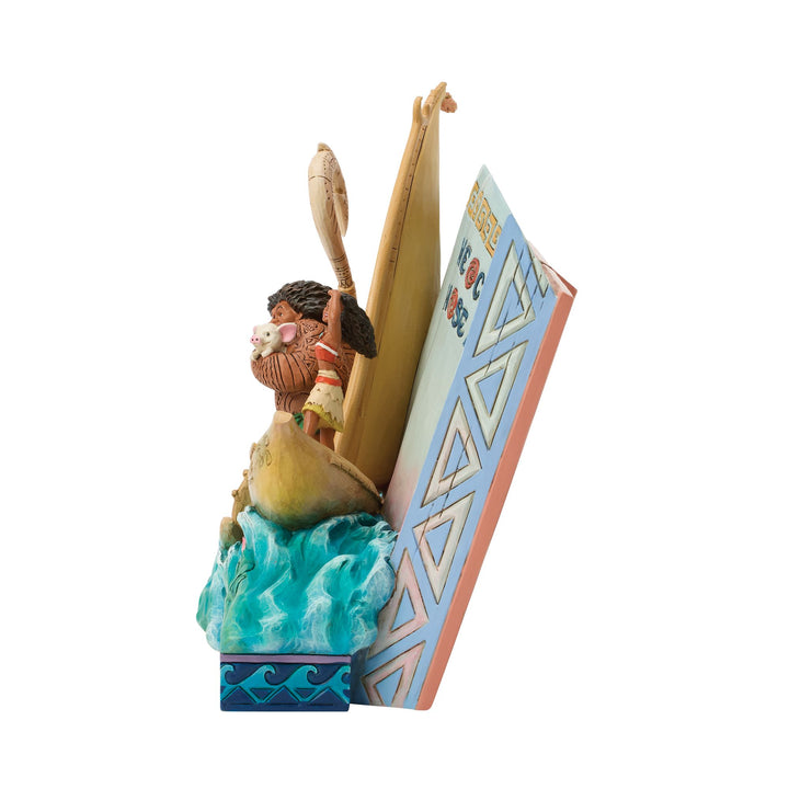 The Ocean Chose Me (Moana Storybook Figurine)