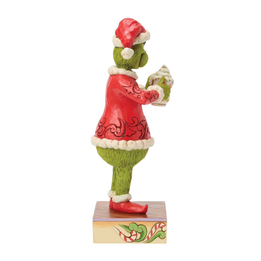Grinch with Hot Chocolate Mug Figurine