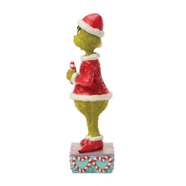The Grinch with Broken Candy Cane Figurine