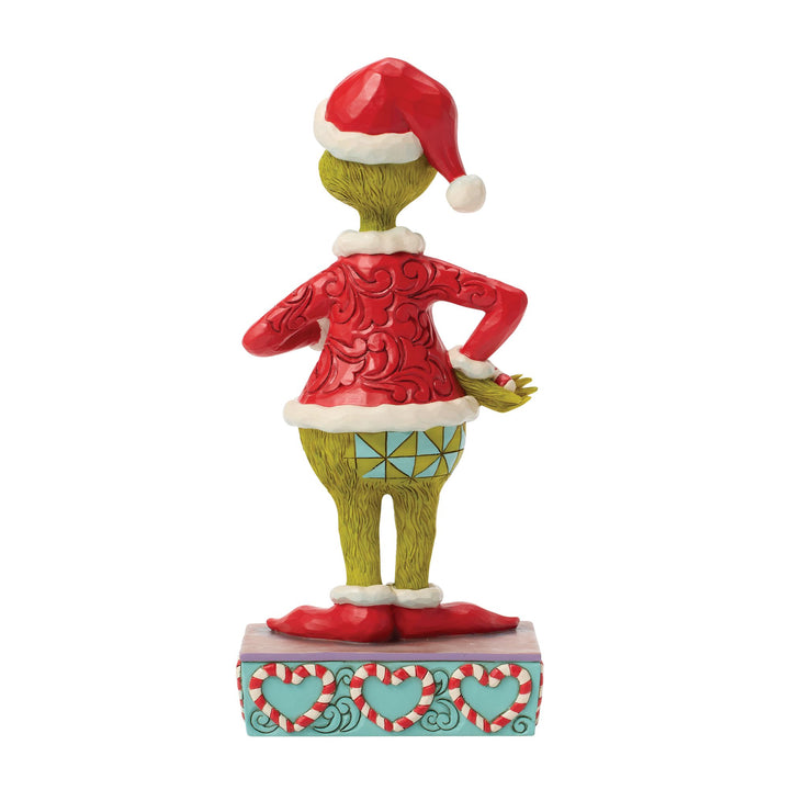 The Grinch with Broken Candy Cane Figurine